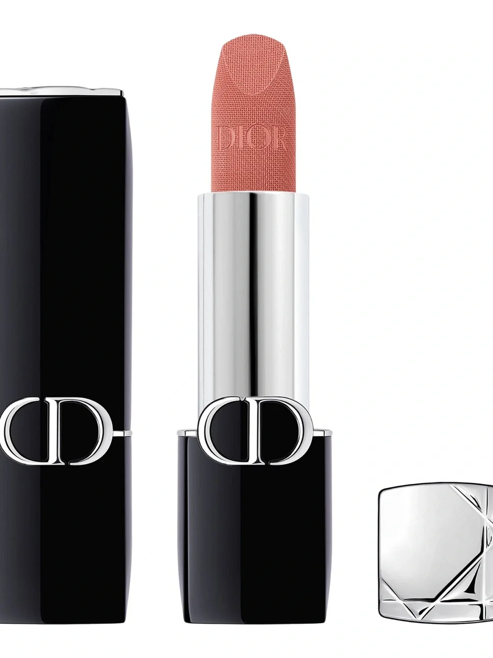 New Dior 100 nude look velvet  Lipstick - Dusty Rosey Nude